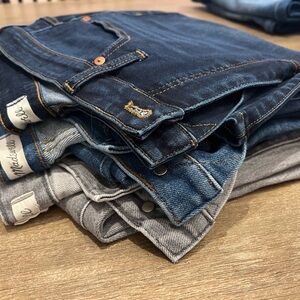 Lot of 3 Madewell Jeans- Three pairs being sold together, all Sz 32